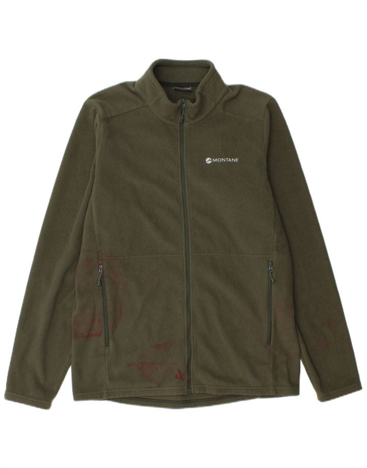 Ανδρικό μπουφάν Montane Fleece UK 36 Small Khaki Polyester