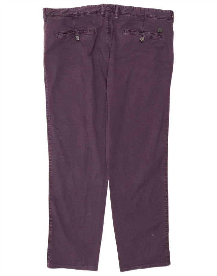 HUGO BOSS Ανδρικό ίσιο παντελόνι Chino Regular Fit W38 L30 Purple