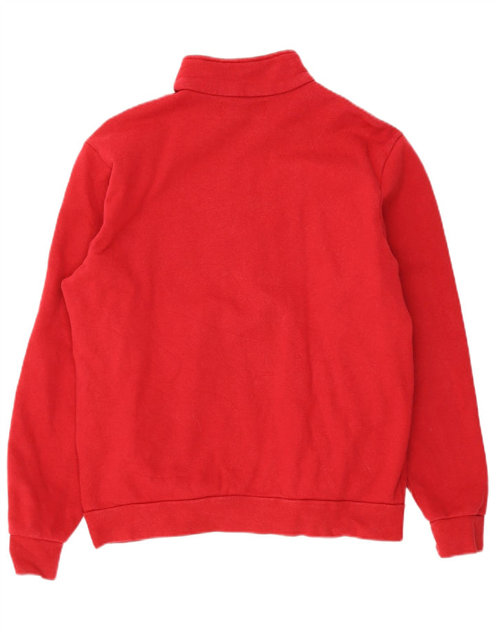 Ανδρικό φούτερ Kappa με φερμουάρ Jumper XL Κόκκινο βαμβακερό