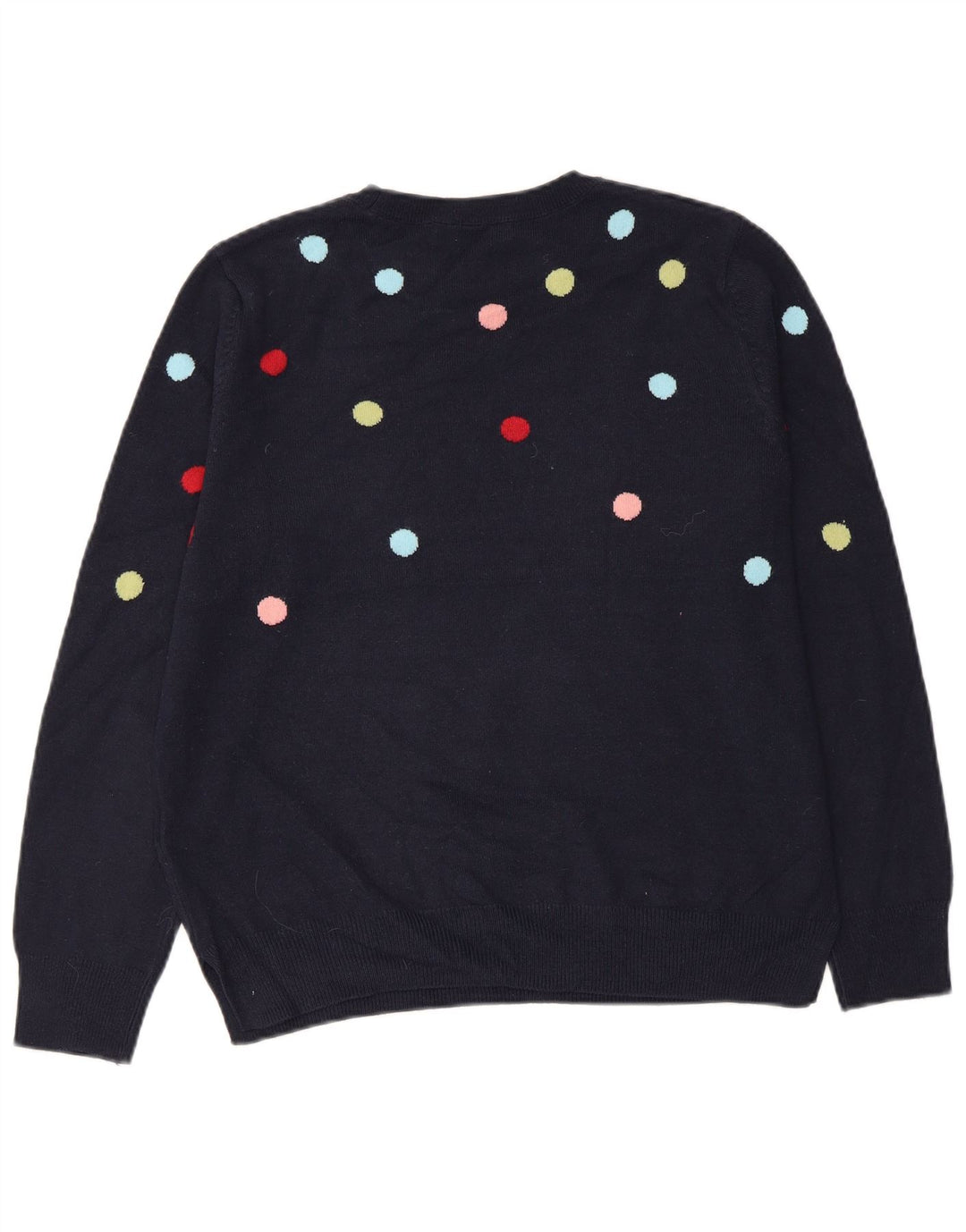 Γυναικείο πουλόβερ MARKS & SPENCER Crew Neck Jumper UK 14 Medium Navy Blue