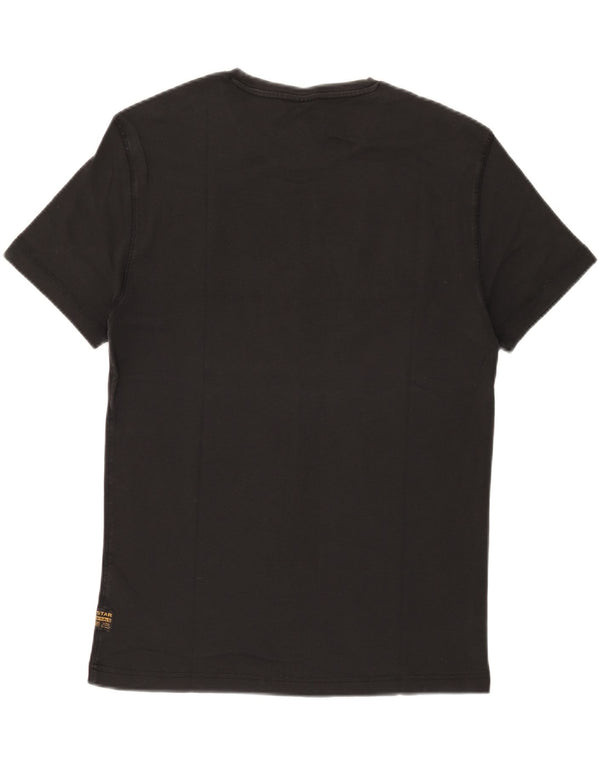 Ανδρικό γραφικό T-Shirt G-Star Top 3XL Μαύρο βαμβακερό