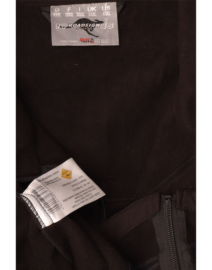 Ανδρικό μπουφάν Roadsign Windbreaker UK 46 3XL Μαύρο πολυεστέρα