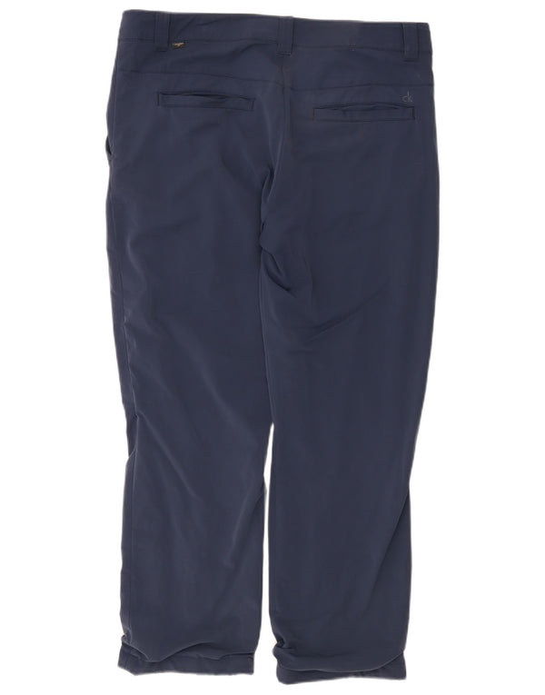 Calvin Klein Ανδρικό ίσιο παντελόνι Chino W36 L28 Navy Blue Nylon