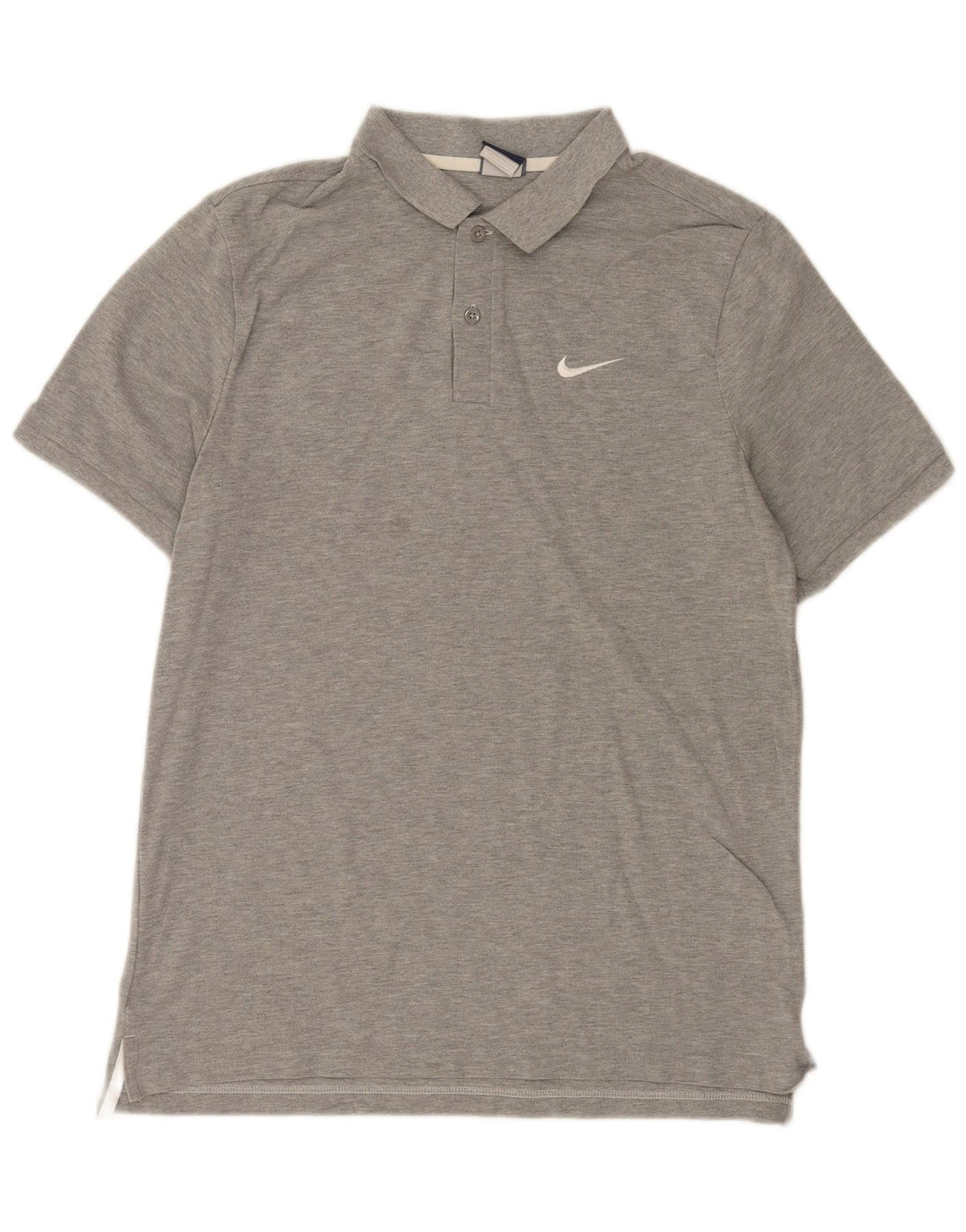 Ανδρικό μπλουζάκι πόλο Nike, μεγάλο γκρι βαμβακερό