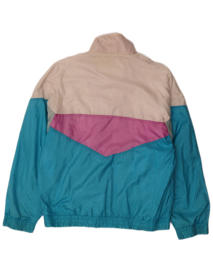 Ανδρική φόρμα VINTAGE Top Jacket IT 48/50 Medium Blue Colorblock Nylon