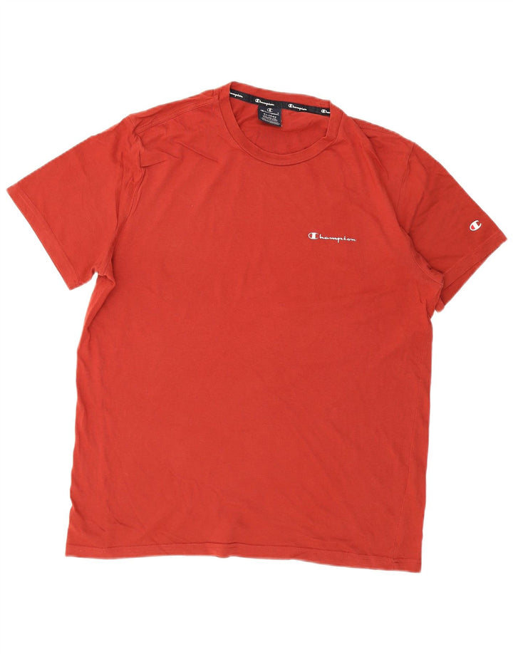 Ανδρικό T-Shirt CHAMPION Top XL Κόκκινο βαμβακερό