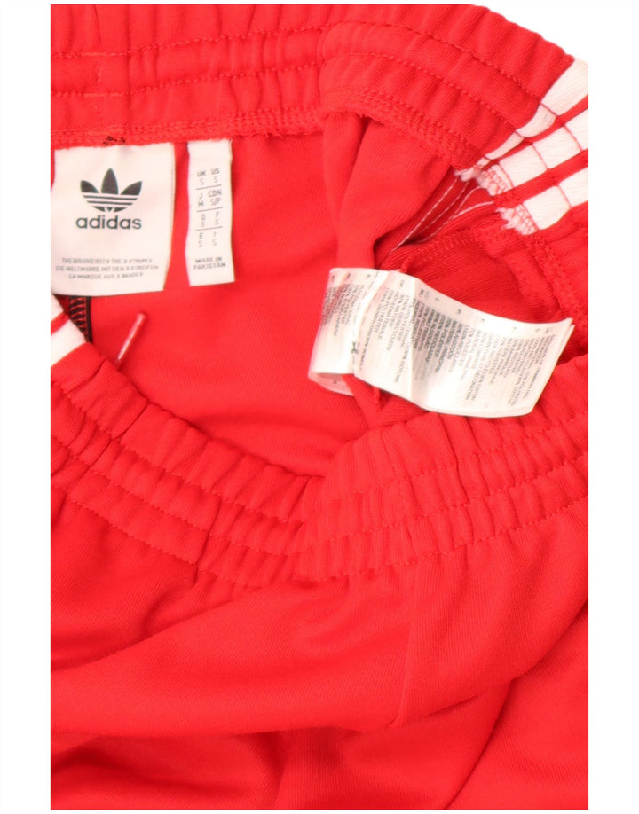 Ανδρική φόρμα Adidas Παντελόνι Joggers Μικρό κόκκινο πολυεστέρα