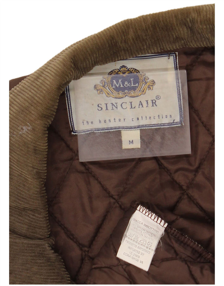 Ανδρικό καπιτονέ μπουφάν SINCLAIR UK 38 Medium Brown Nylon