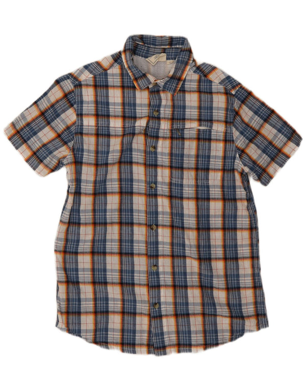 Ανδρικό κοντομάνικο πουκάμισο Mountain Warehouse Small Blue Check Polyester