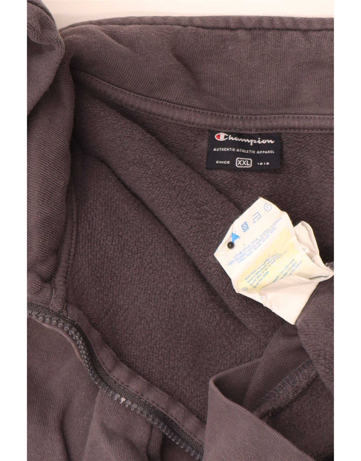 Ανδρική φόρμα Champion Graphic Top Jacket 2XL Γκρι βαμβακερό