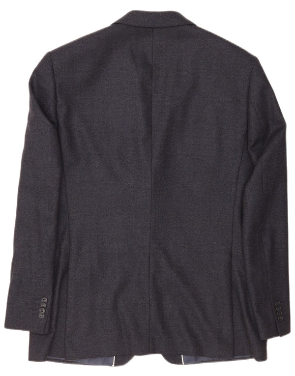 Daniel Hechter Ανδρικό σακάκι με 2 κουμπιά UK 38 Medium Grey Wool