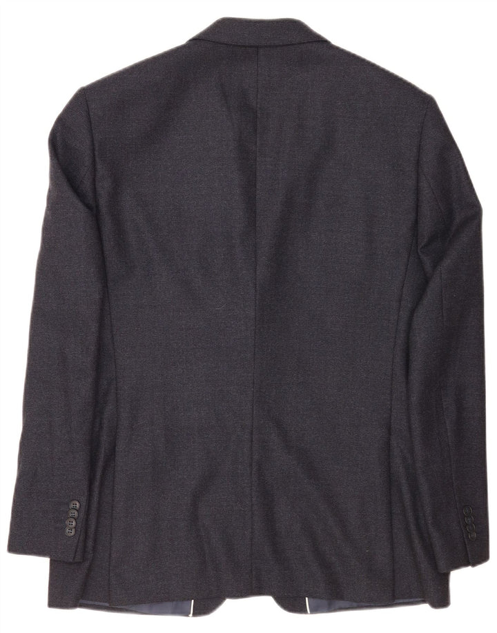 Daniel Hechter Ανδρικό σακάκι με 2 κουμπιά UK 38 Medium Grey Wool