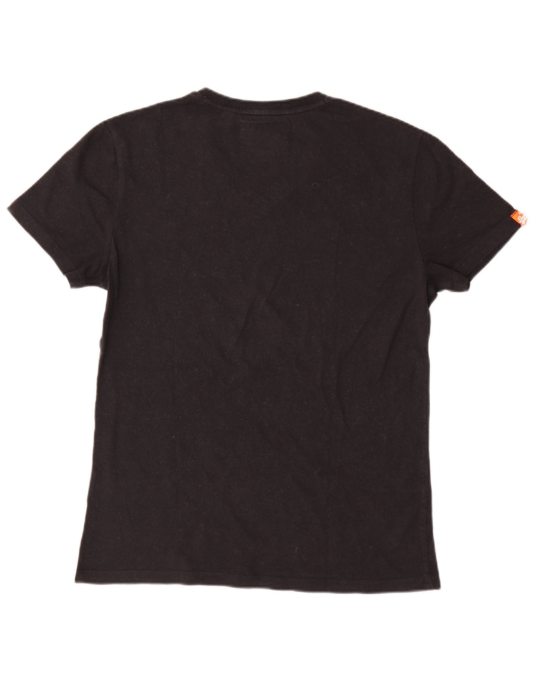 Ανδρικό μπλουζάκι Superdry Top μεγάλο μαύρο βαμβακερό