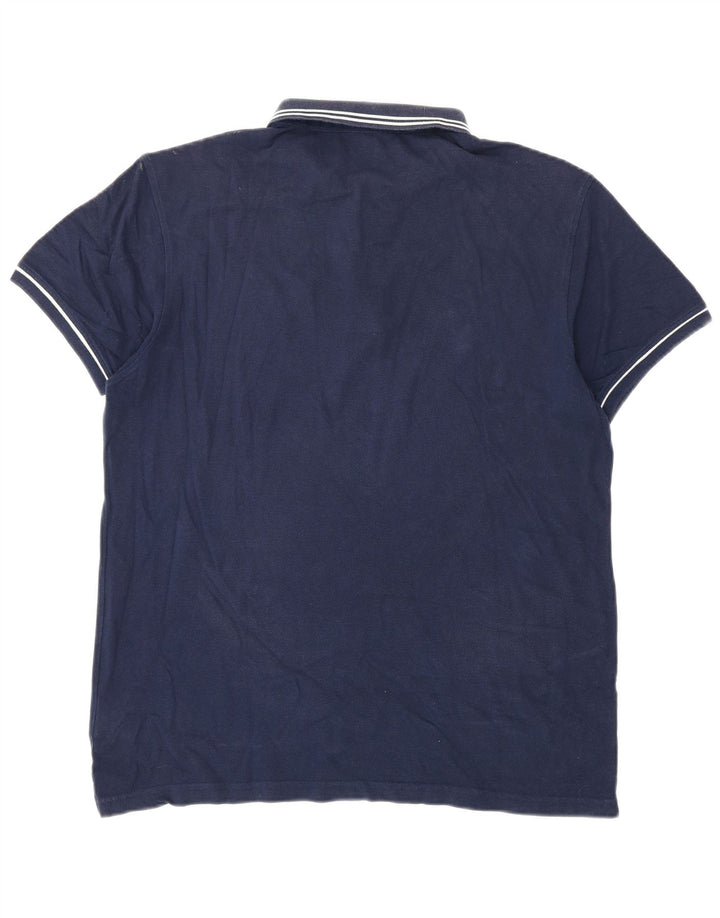 Ανδρικό μπλουζάκι πόλο Colmar XL Navy Blue Cotton