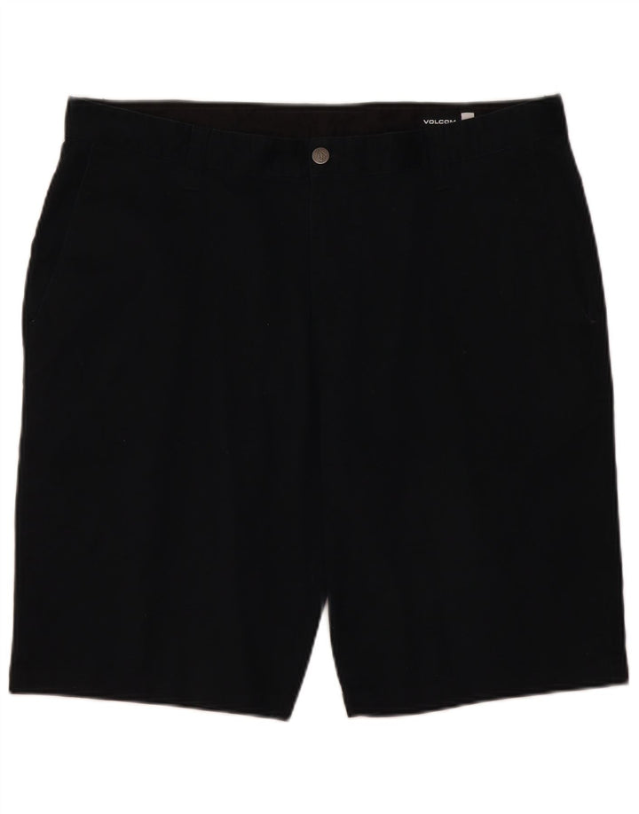 Ανδρικό σορτς Chino Volcom W38 XL μαύρο βαμβακερό