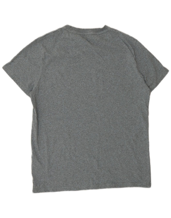 Superdry Ανδρικό T-Shirt Top XL Γκρι βαμβακερό