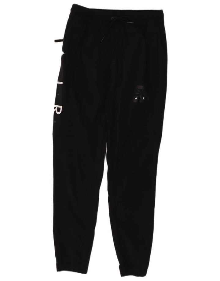 Ανδρική φόρμα αθλητικής φόρμας NIKE γραφική, Joggers Small Black Nylon