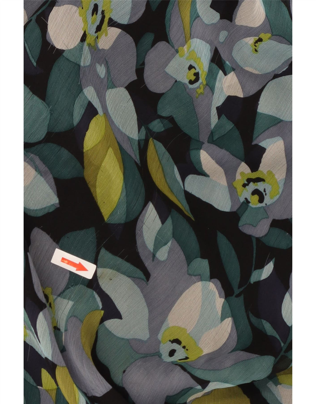 Monsoon Womens Sundress UK 12 Medium Black Floral Silk