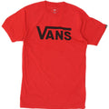 Γραφικό T-Shirt Ανδρικό VANS Classic Fit Top Μικρό κόκκινο βαμβακερό
