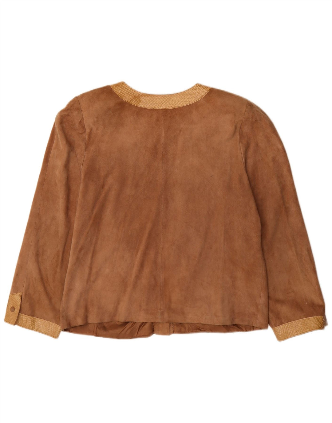 Bruno Magli Γυναικείο Suede Jacket UK 14 Large Brown