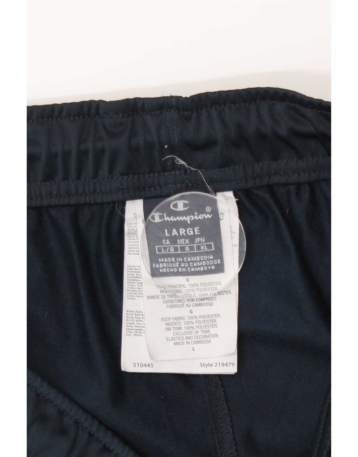 Ανδρική φόρμα Champion Παντελόνι Joggers Large Navy Blue Polyester
