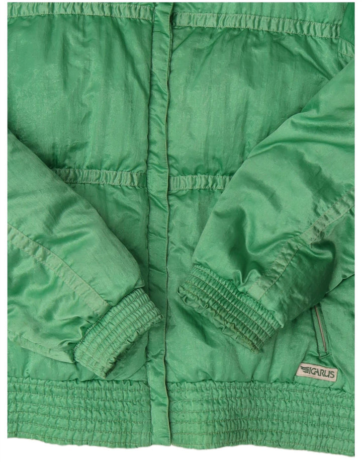 Icarus Γυναικείο μπουφάν UK 14 Medium Green Polyamide