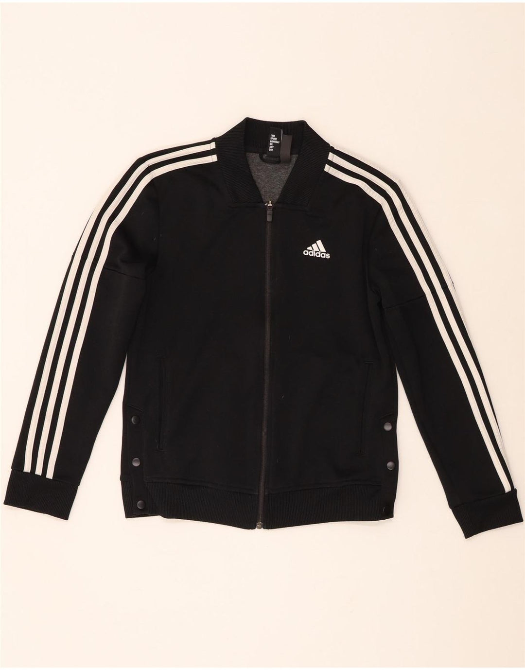 Γυναικεία αθλητική φόρμα Adidas Top Jacket UK 8/10 Small Black Colourblock