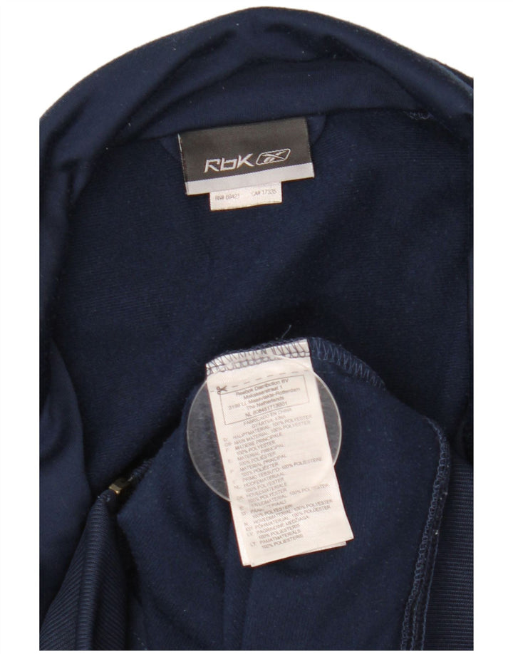 Ανδρική φόρμα Reebok Top Jacket Small Navy Blue Colorblock Polyester