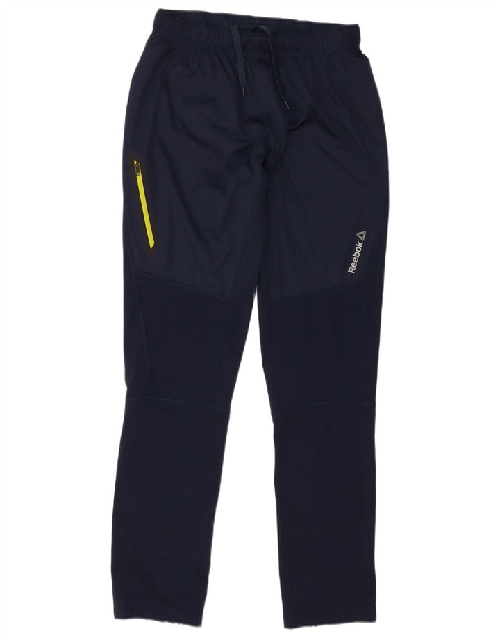 Ανδρική αθλητική φόρμα Reebok Παντελόνι Small Navy Blue Polyester