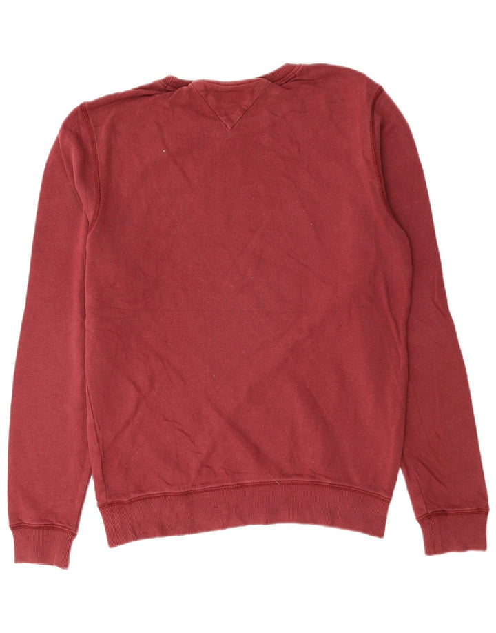 Ανδρικό φούτερ Tommy Hilfiger Jumper Μικρό κόκκινο βαμβακερό