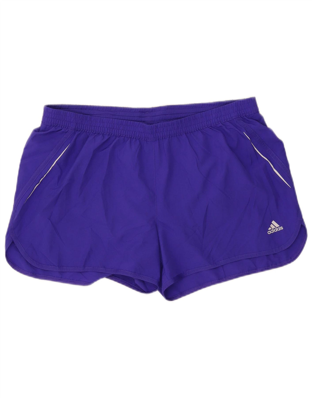 Γυναικείο αθλητικό σορτς ADIDAS Climalite UK 18 XL Purple Polyester