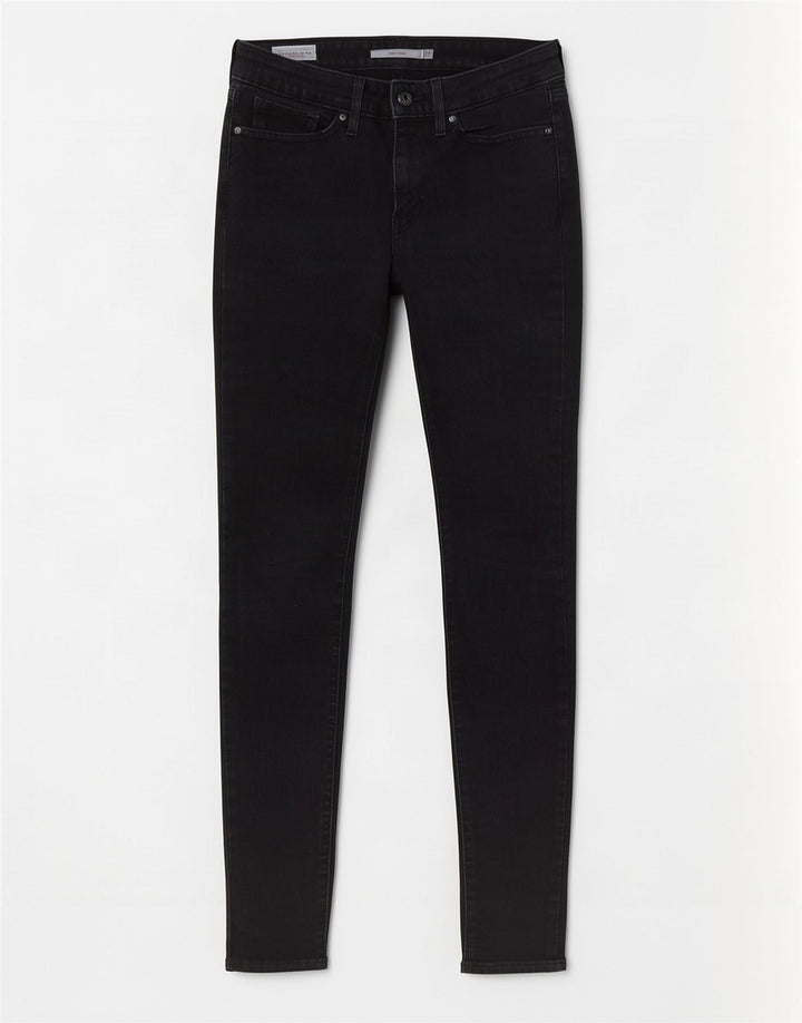 Levi's Womens 711 Skinny Jeans W27 L30 Navy Blue
