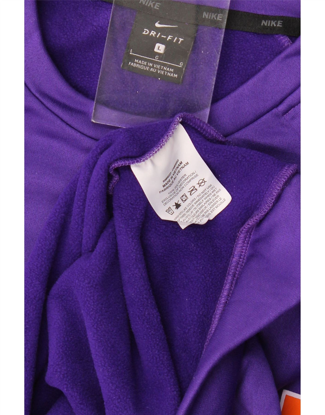 Ανδρικό γραφικό φούτερ NIKE Menchville Wrestling Jumper Large Purple