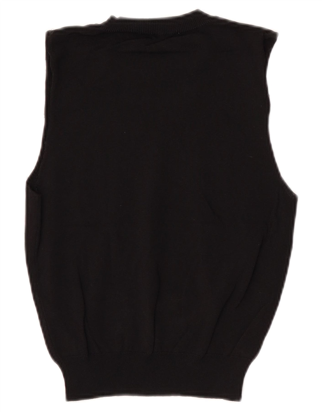 Zara Γυναικείο γιλέκο Crop Tank Top UK 8 Small Black Polyester