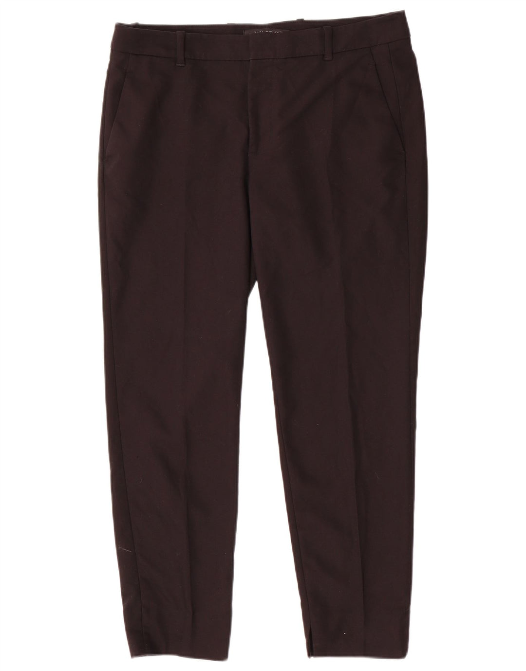 Zara Γυναικείο Slim Παντελόνι Chino Μεγάλο W34 L27 Μαύρο