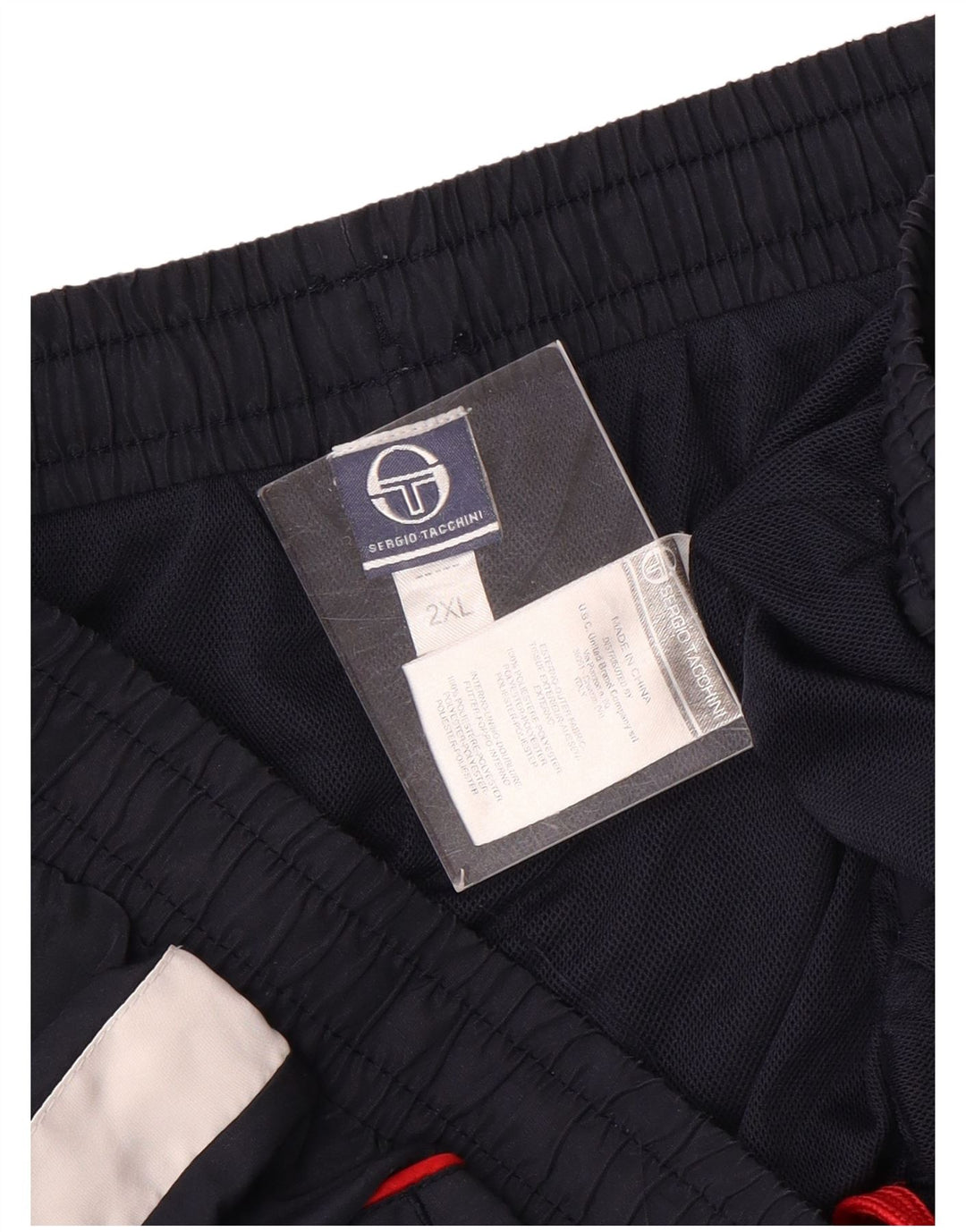 Ανδρικό αθλητικό σορτς Sergio Tacchini 2XL Navy Blue Colorblock Πολυεστέρας