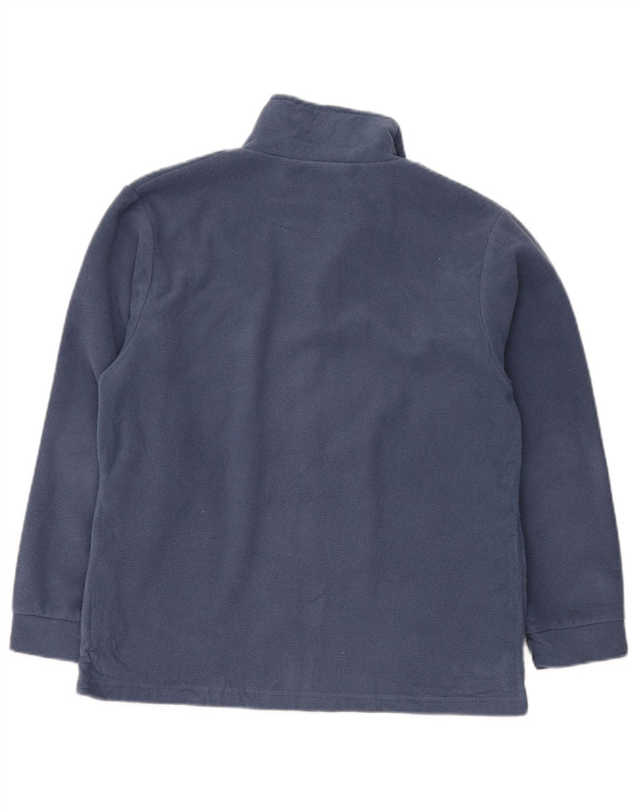 CANADA LOGAN Γυναικείο Fleece Jacket UK 18 XL Navy Blue Polyester