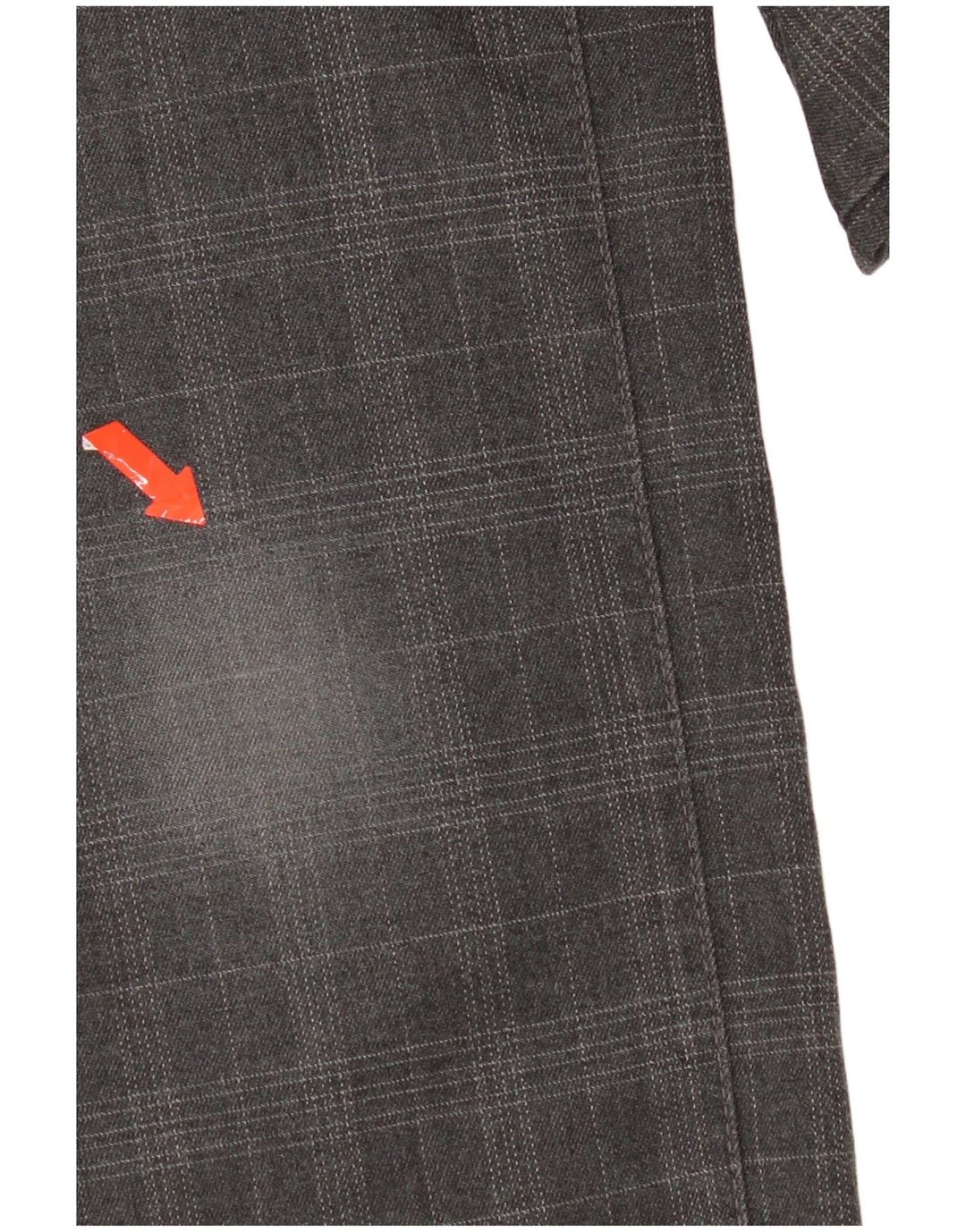 Gas Γυναικείο Slim Casual Παντελόνι W28 L32 Grey Check Polyester