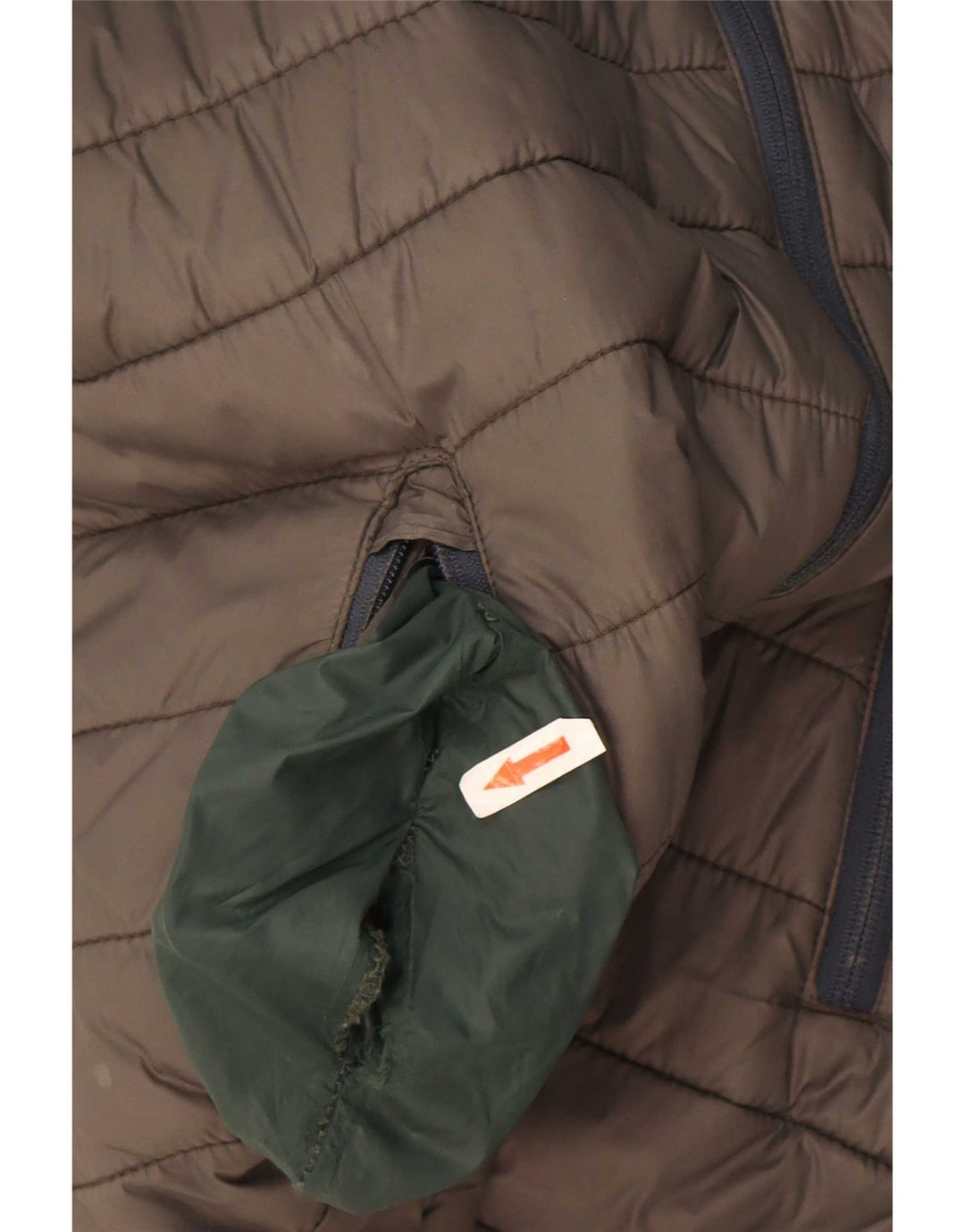 North Sails Ανδρικό μπουφάν με κουκούλα UK 36 Small Grey Nylon