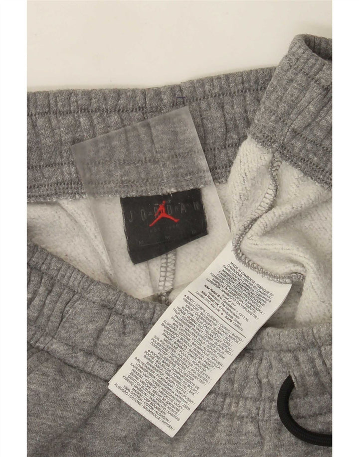 Jordan Ανδρική φόρμα παντελόνι Joggers Βαμβακερό μεσαίο γκρι