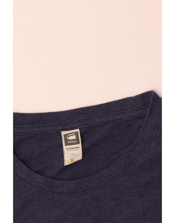 Ανδρικό T-Shirt G-Star Top Βαμβακερό μεσαίο ναυτικό μπλε