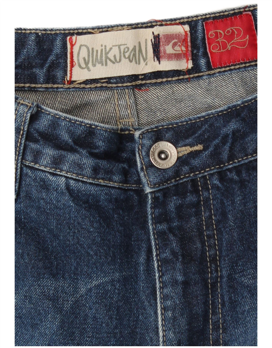 Ανδρικό τζιν Quiksilver Graphic Bootcut W32 L31 Μπλε βαμβακερό