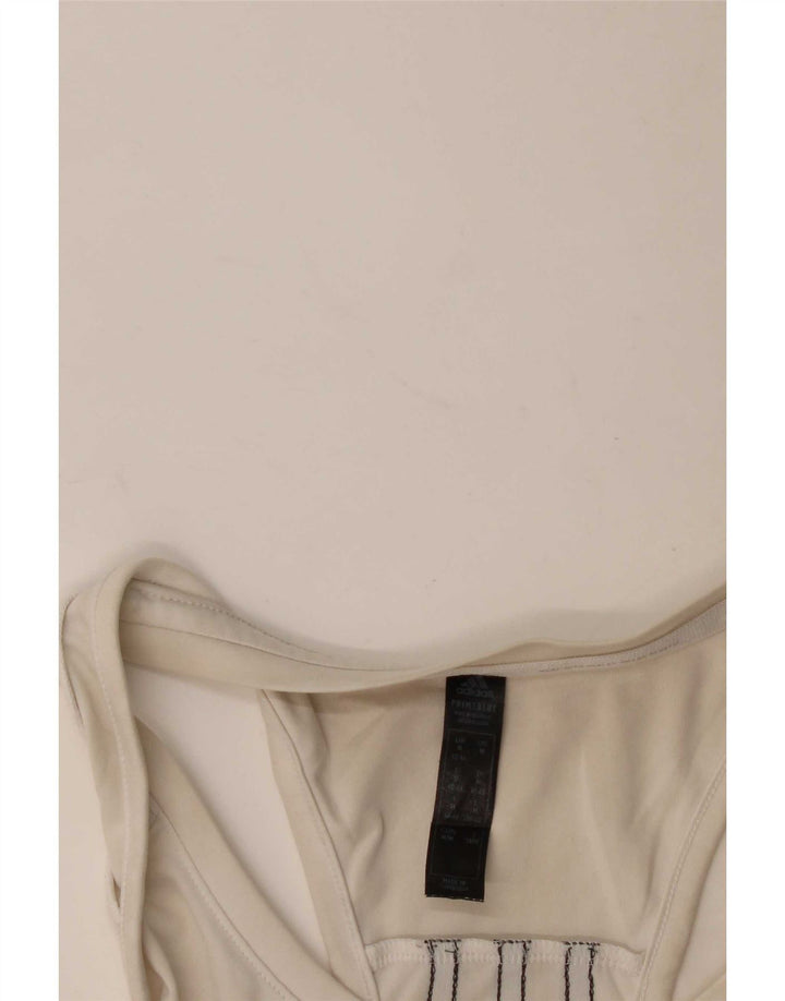 Adidas Γυναικείο γιλέκο Aeroready Top UK 12/14 Medium White