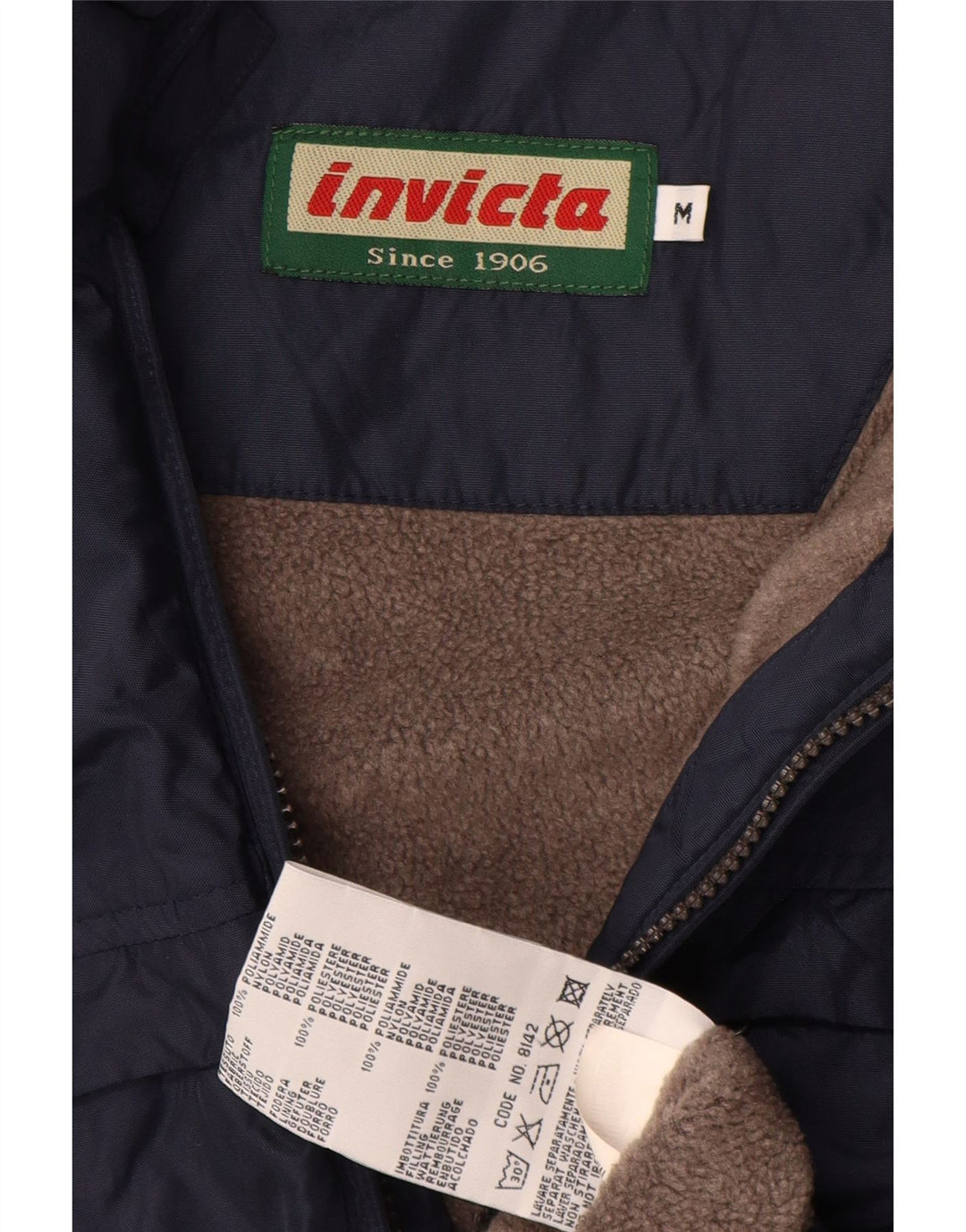 Ανδρικό μπουφάν Invicta Windbreaker UK 38 Medium Navy Blue Polyamide