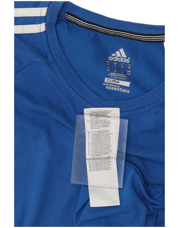 Ανδρικό T-Shirt ADIDAS Clima 365 Top Μεσαίο Μπλε Βαμβακερό