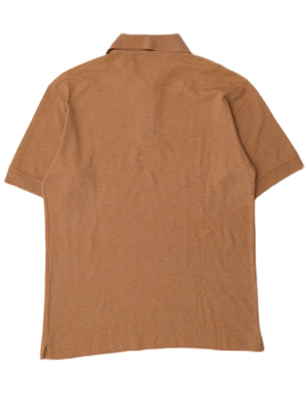 Ανδρικό μπλουζάκι πόλο FILA IT 46 Small Brown Flecked Cotton