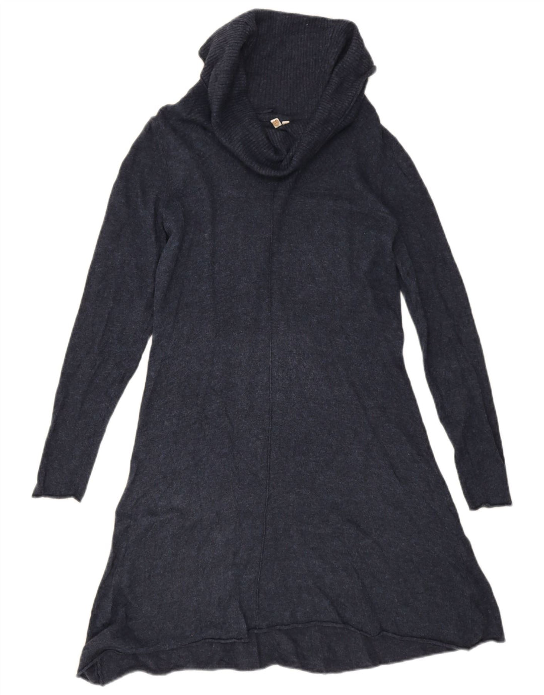 White Stuff Γυναικείο φόρεμα άλτης UK 14 Medium Navy Blue Viscose