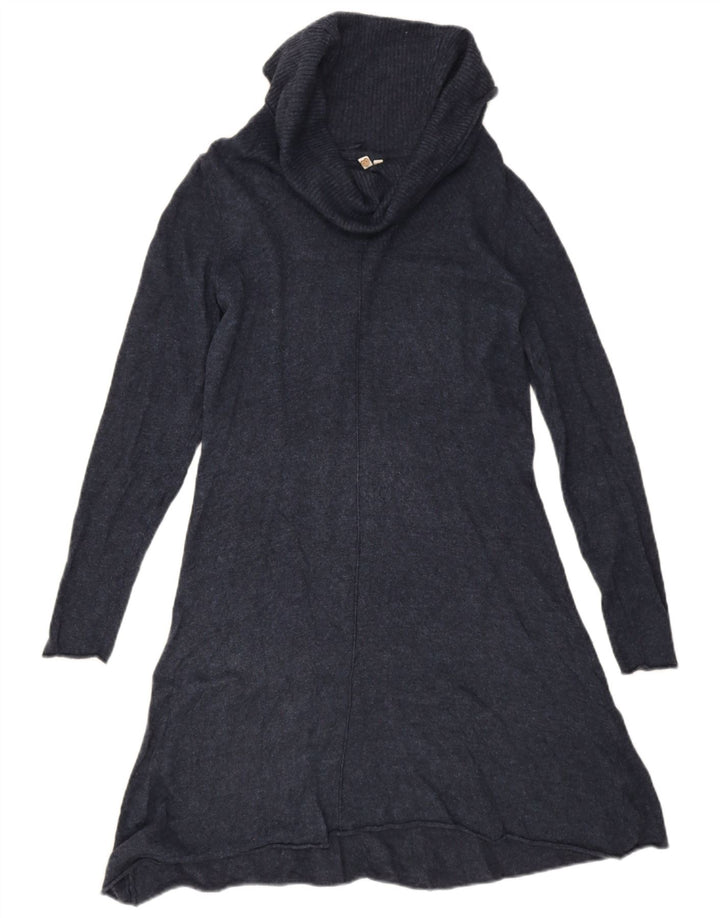 White Stuff Γυναικείο φόρεμα άλτης UK 14 Medium Navy Blue Viscose