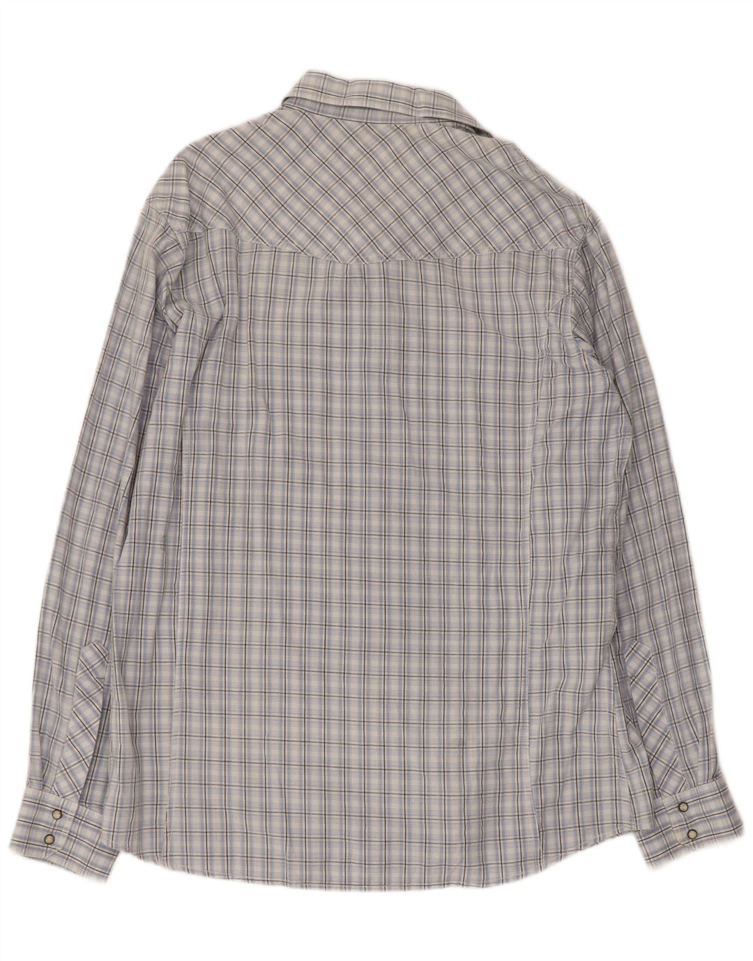 Ανδρικό πουκάμισο Marlboro Classics 2XL Blue Check Cotton