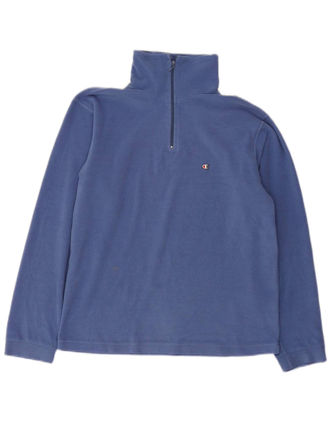 CHAMPION Αγόρια με φερμουάρ φλις λαιμόκοψη 13-14 ετών Navy Blue Polyester
